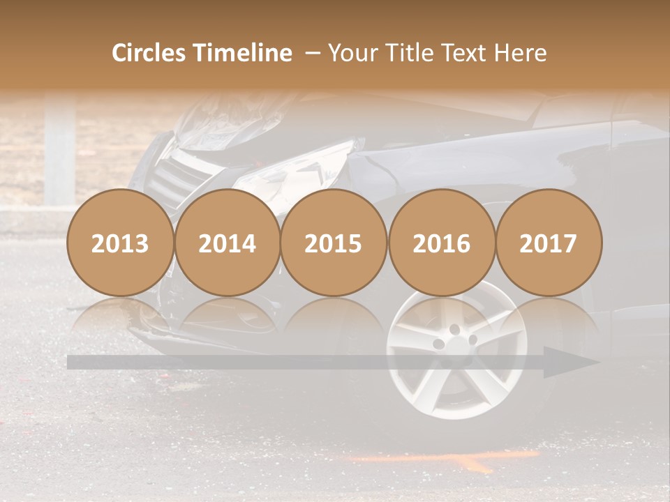 Car Insurance Crash Traffic Accidents PowerPoint Template