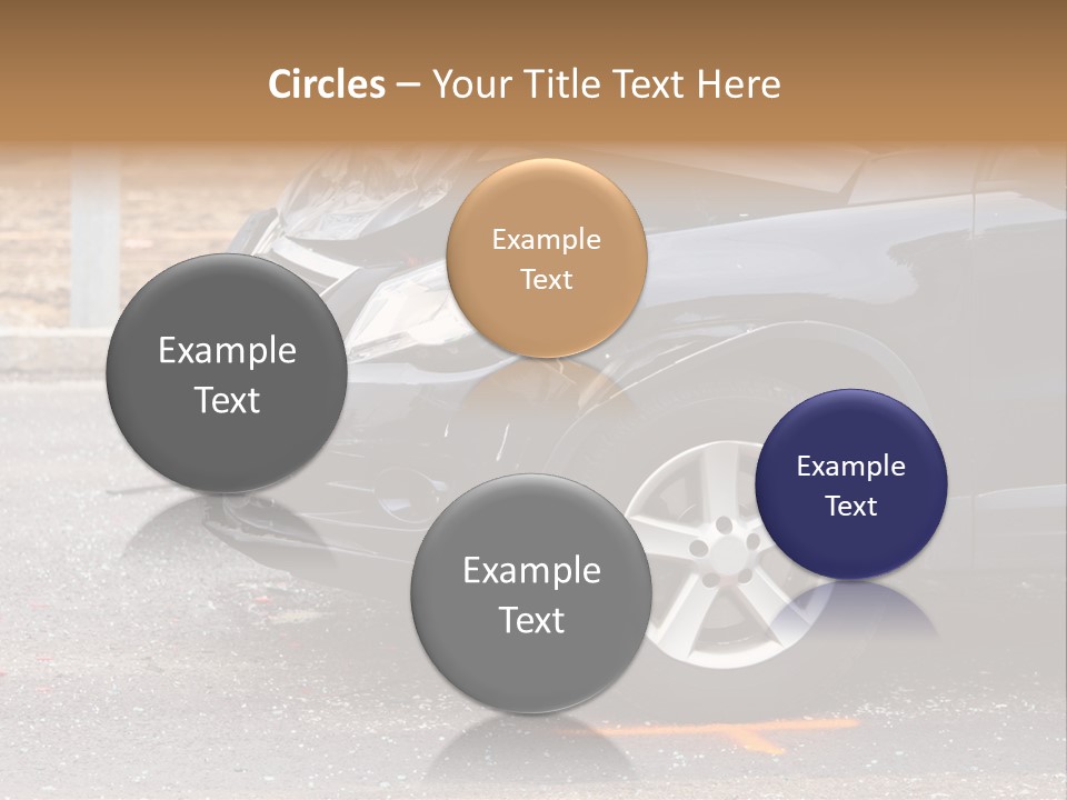 Car Insurance Crash Traffic Accidents PowerPoint Template