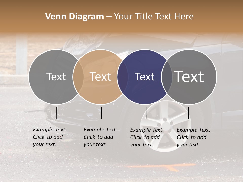 Car Insurance Crash Traffic Accidents PowerPoint Template