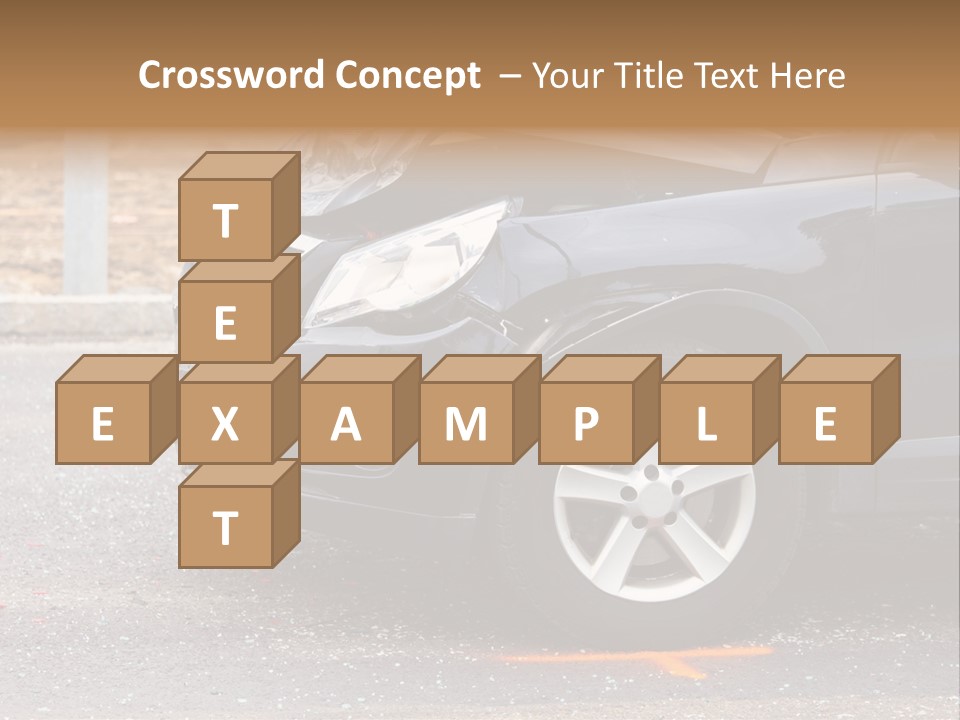 Car Insurance Crash Traffic Accidents PowerPoint Template