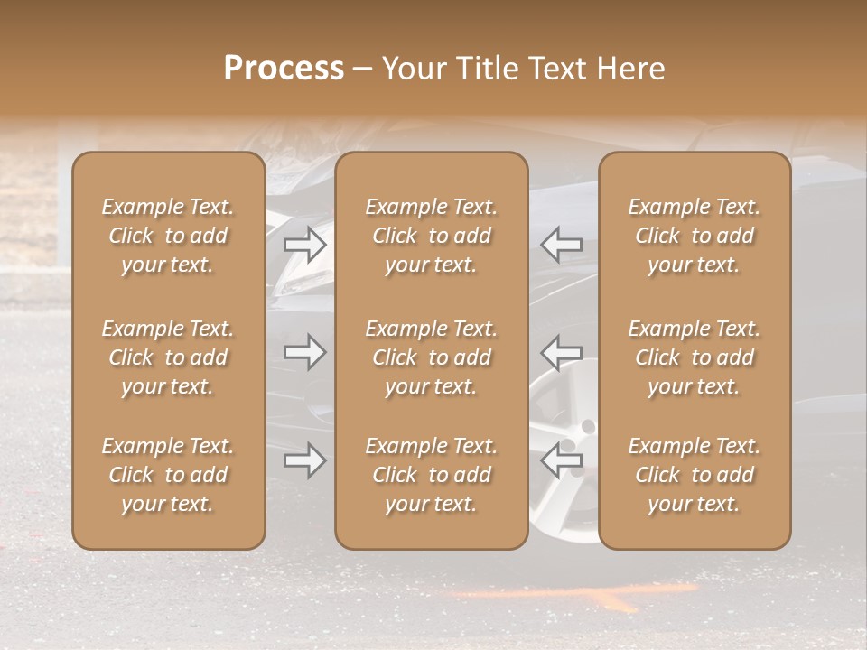 Car Insurance Crash Traffic Accidents PowerPoint Template