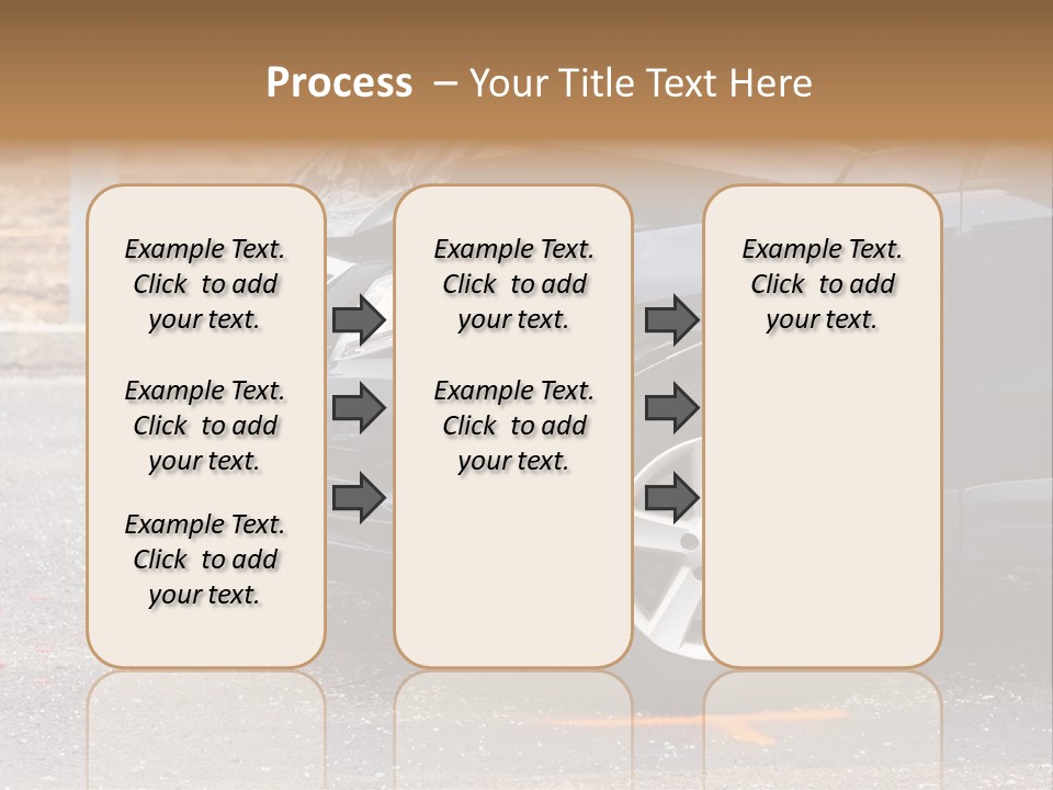 Car Insurance Crash Traffic Accidents PowerPoint Template