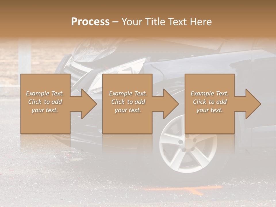 Car Insurance Crash Traffic Accidents PowerPoint Template