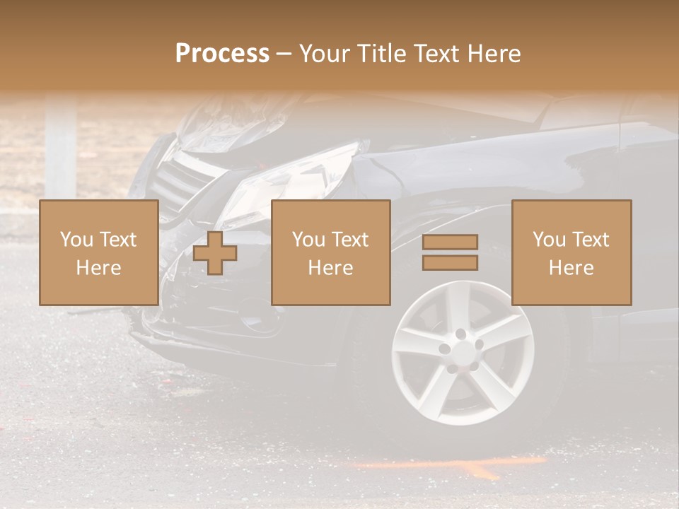 Car Insurance Crash Traffic Accidents PowerPoint Template