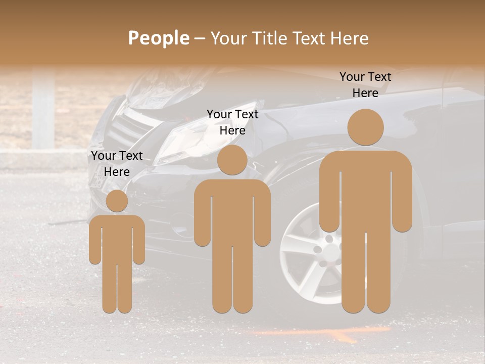 Car Insurance Crash Traffic Accidents PowerPoint Template