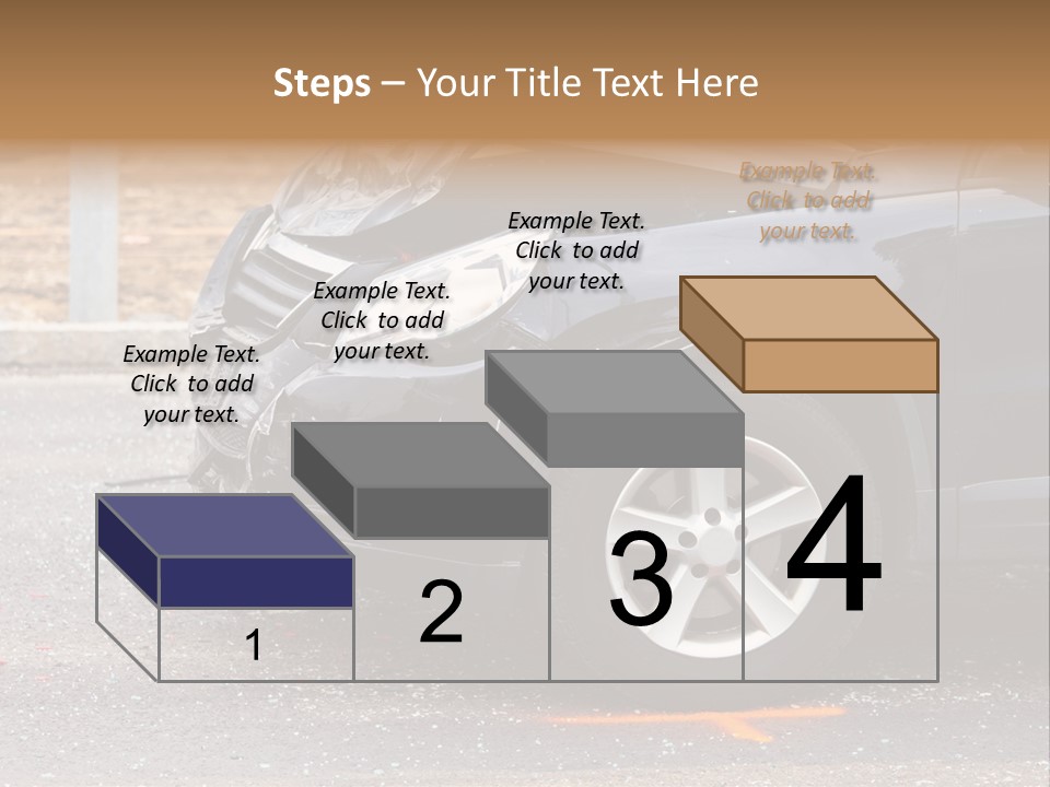 Car Insurance Crash Traffic Accidents PowerPoint Template
