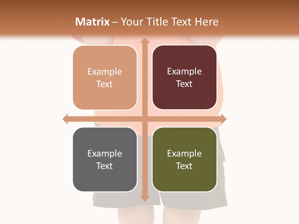 Kid Growth Standing PowerPoint Template