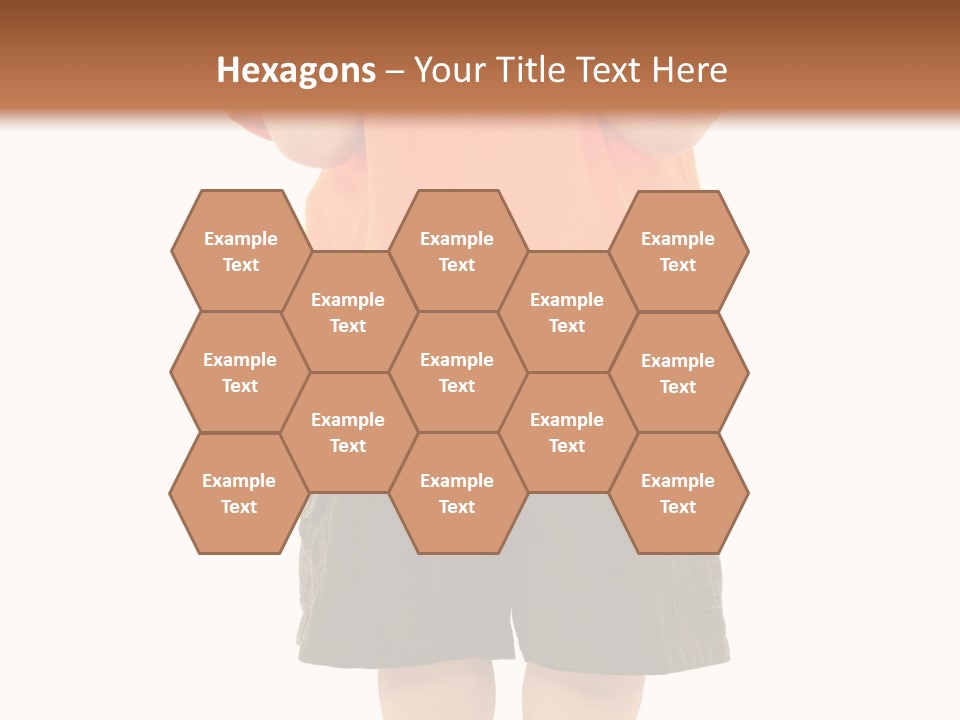 Kid Growth Standing PowerPoint Template