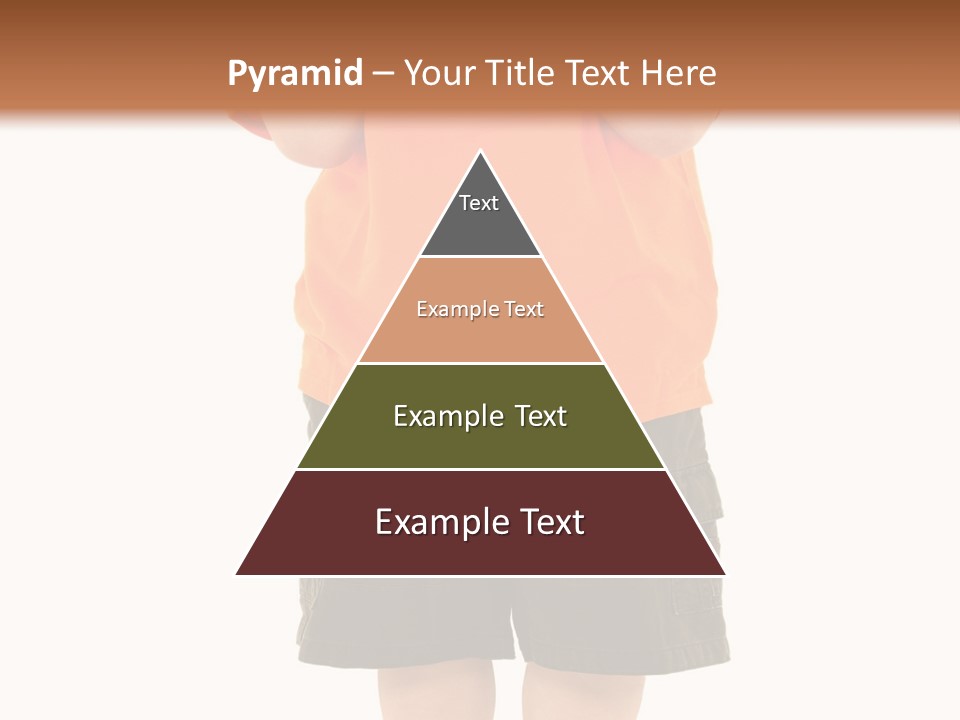 Kid Growth Standing PowerPoint Template