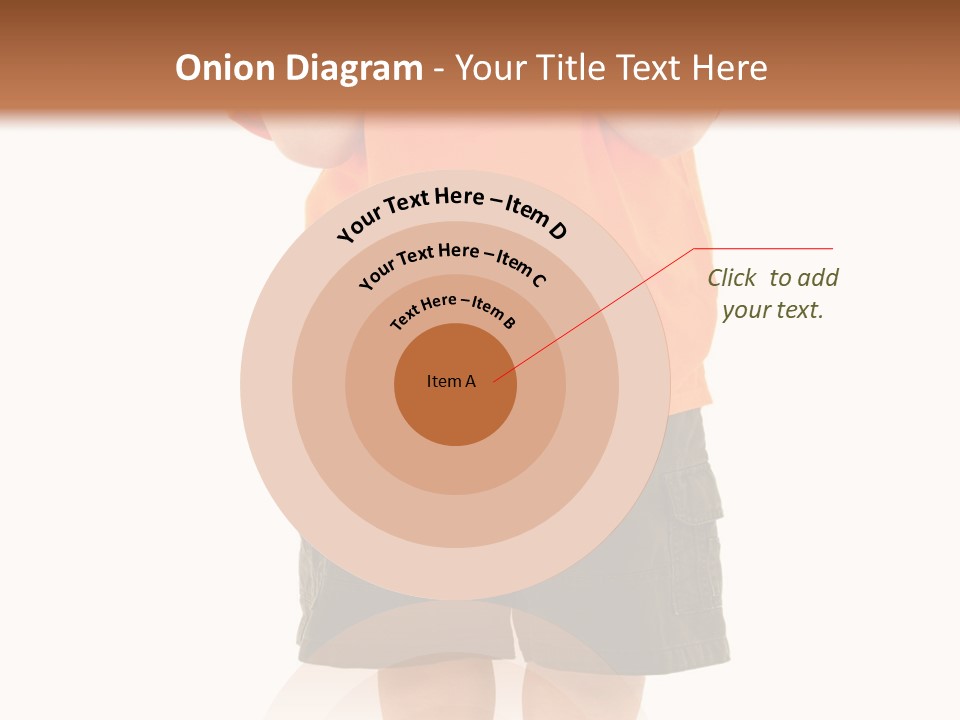 Kid Growth Standing PowerPoint Template