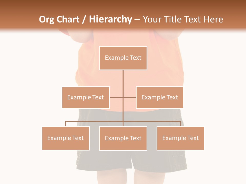 Kid Growth Standing PowerPoint Template