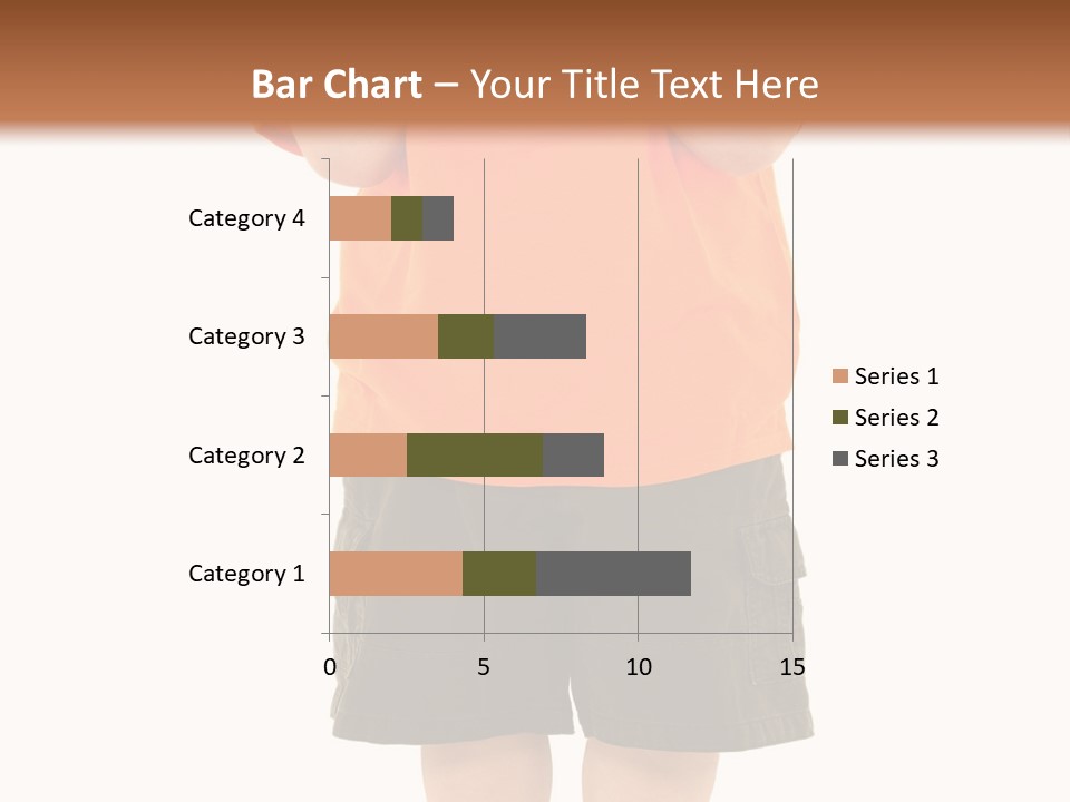 Kid Growth Standing PowerPoint Template