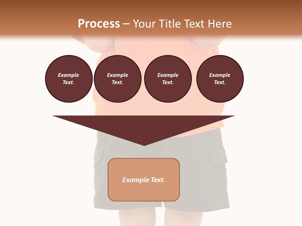 Kid Growth Standing PowerPoint Template