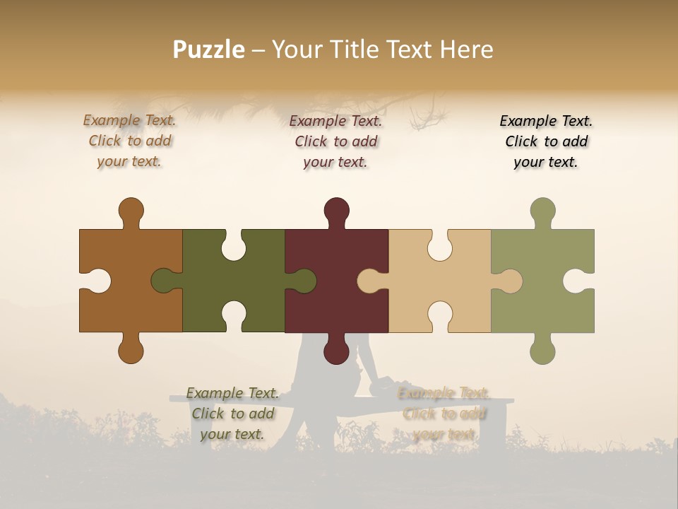 Light Freedom Shadow PowerPoint Template