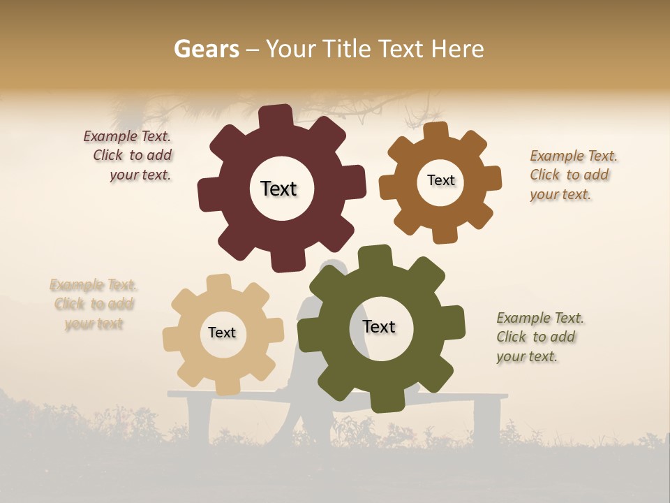 Light Freedom Shadow PowerPoint Template