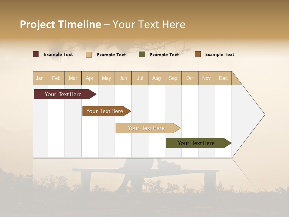 Light Freedom Shadow PowerPoint Template
