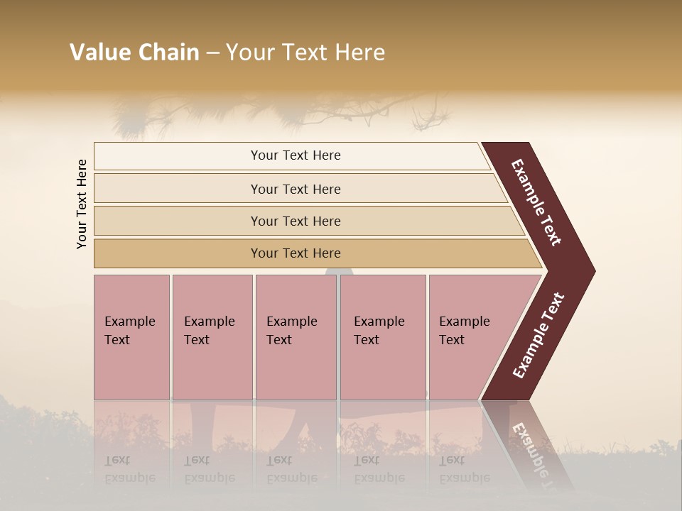 Light Freedom Shadow PowerPoint Template