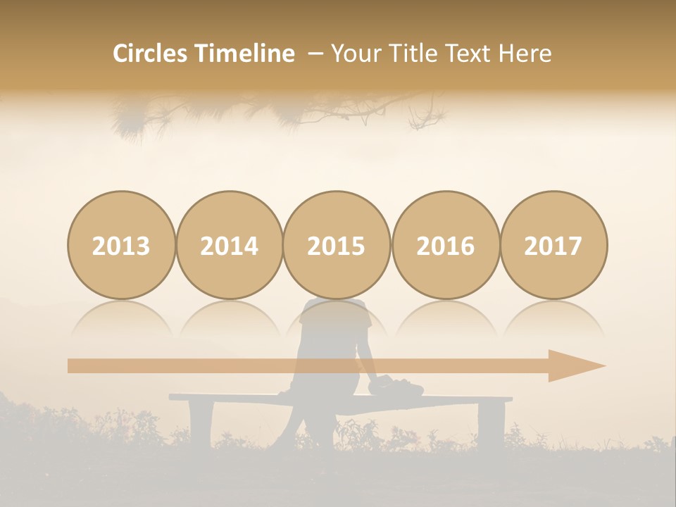 Light Freedom Shadow PowerPoint Template