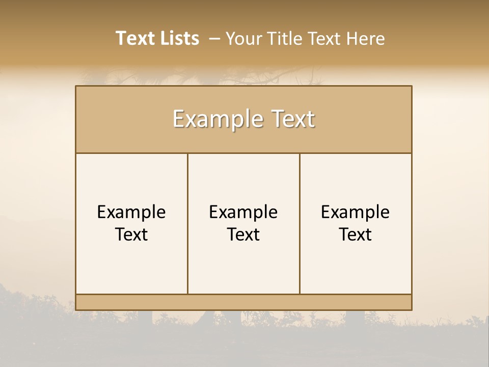 Light Freedom Shadow PowerPoint Template