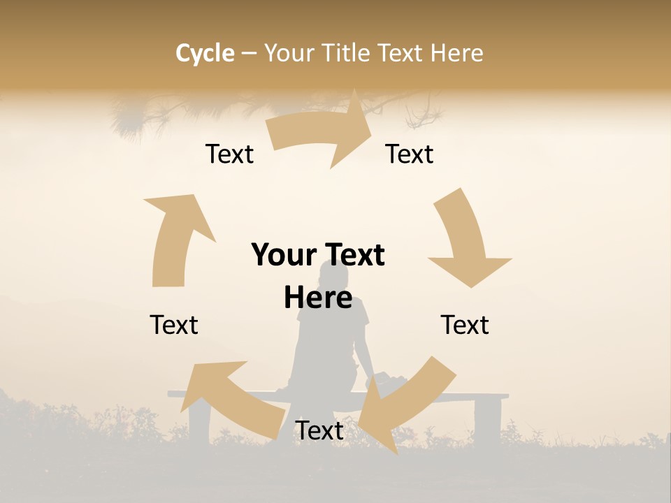 Light Freedom Shadow PowerPoint Template