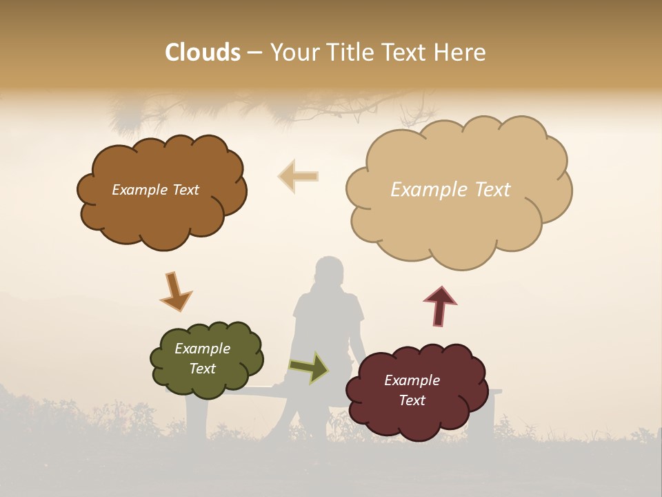 Light Freedom Shadow PowerPoint Template