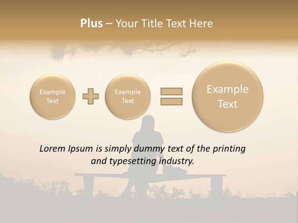Light Freedom Shadow PowerPoint Template