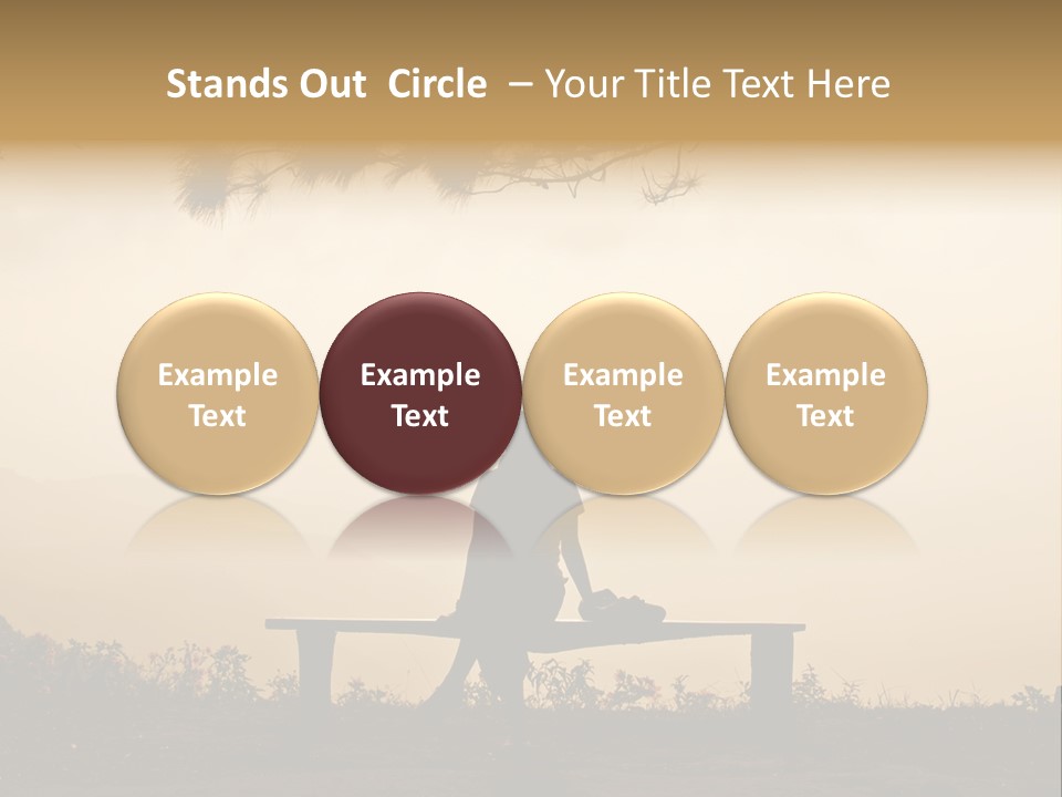 Light Freedom Shadow PowerPoint Template