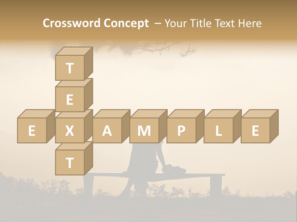 Light Freedom Shadow PowerPoint Template