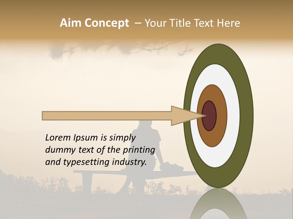 Light Freedom Shadow PowerPoint Template