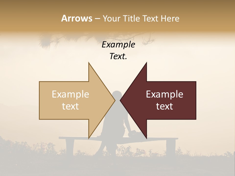 Light Freedom Shadow PowerPoint Template
