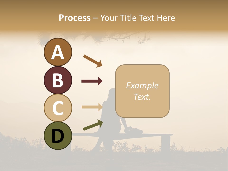 Light Freedom Shadow PowerPoint Template