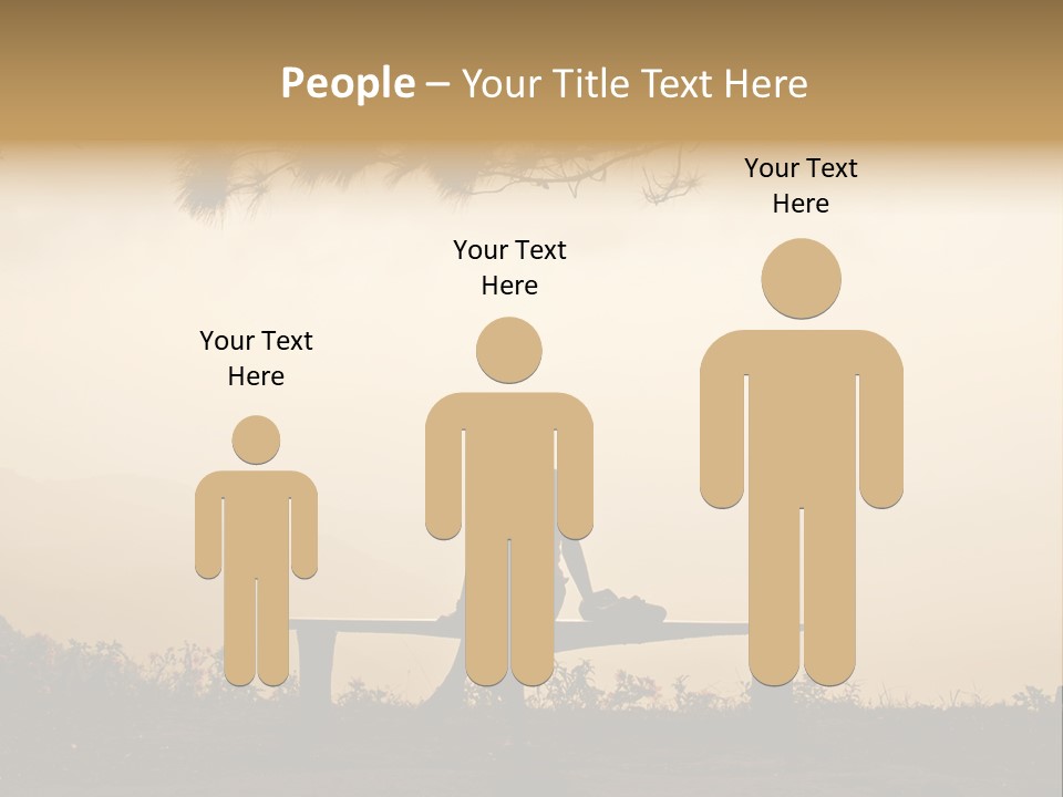 Light Freedom Shadow PowerPoint Template