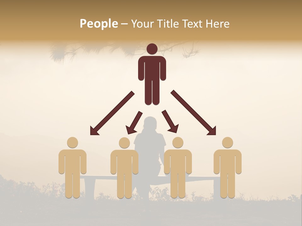 Light Freedom Shadow PowerPoint Template