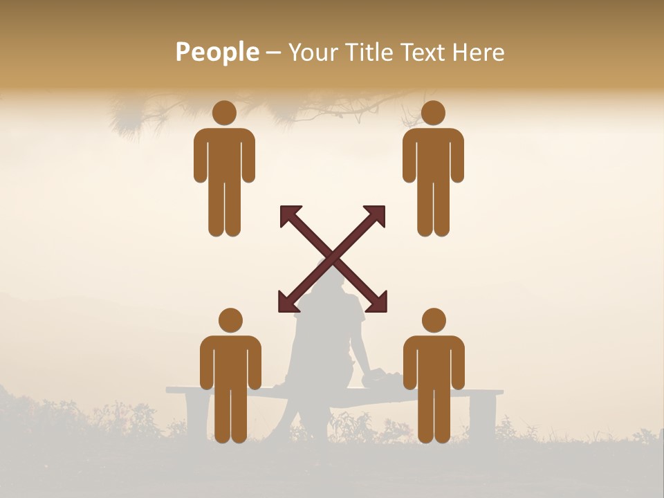 Light Freedom Shadow PowerPoint Template