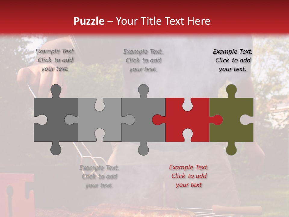 Juicy Outdoors Food PowerPoint Template