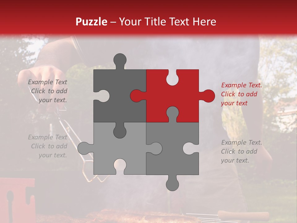 Juicy Outdoors Food PowerPoint Template