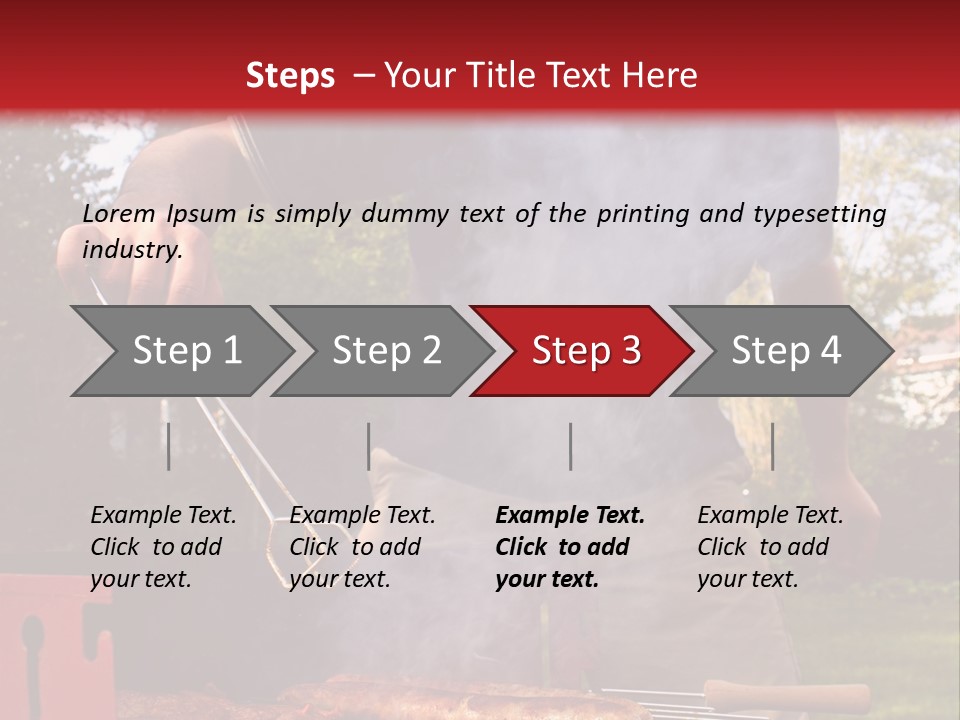 Juicy Outdoors Food PowerPoint Template