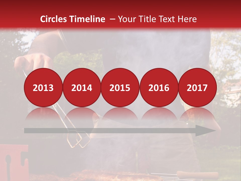 Juicy Outdoors Food PowerPoint Template