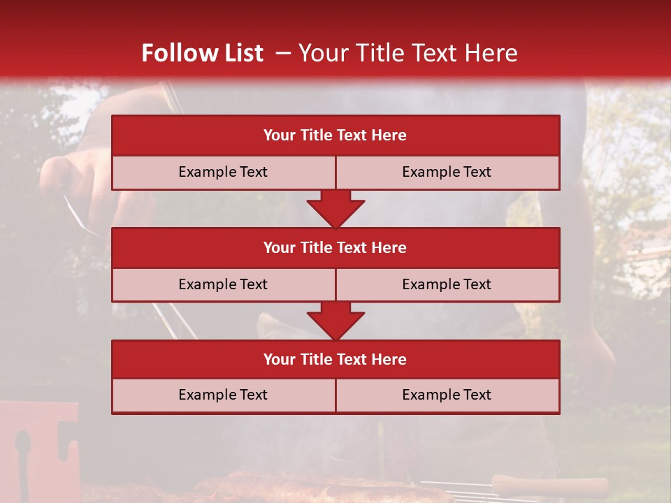 Juicy Outdoors Food PowerPoint Template