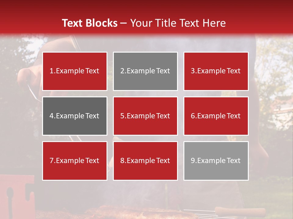 Juicy Outdoors Food PowerPoint Template