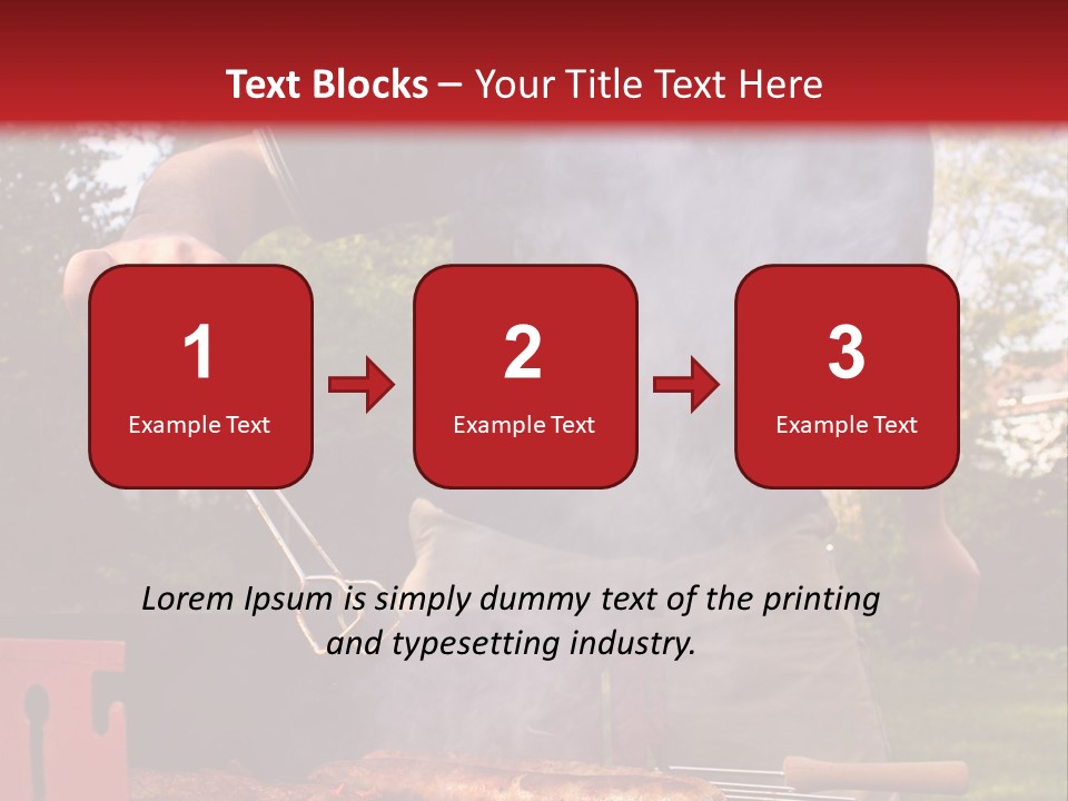Juicy Outdoors Food PowerPoint Template