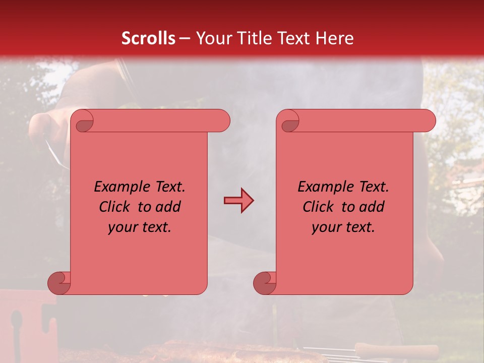 Juicy Outdoors Food PowerPoint Template