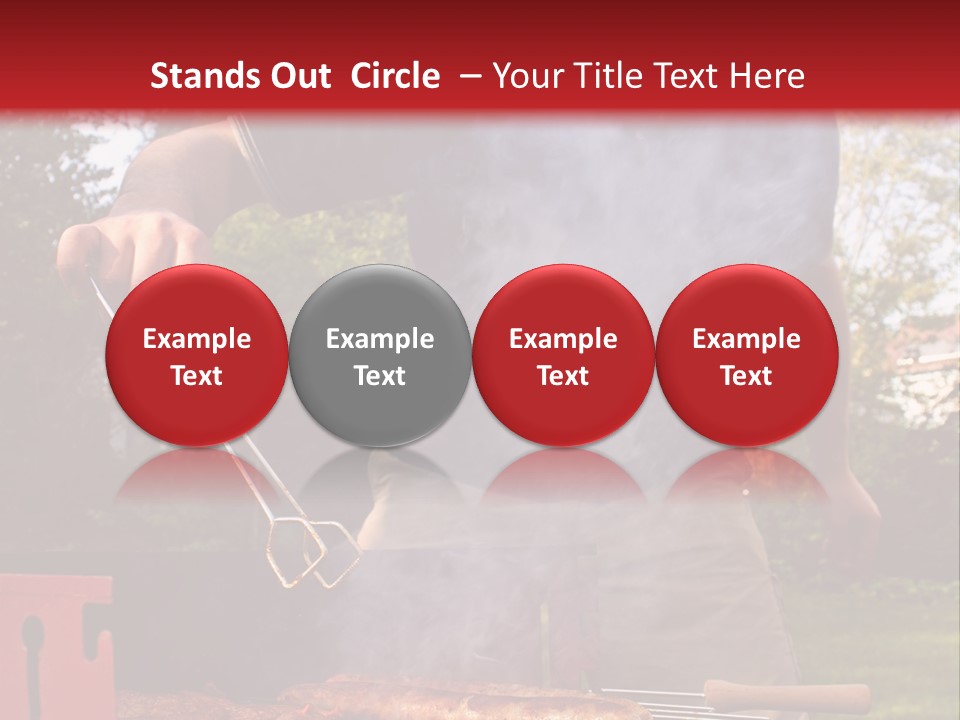 Juicy Outdoors Food PowerPoint Template