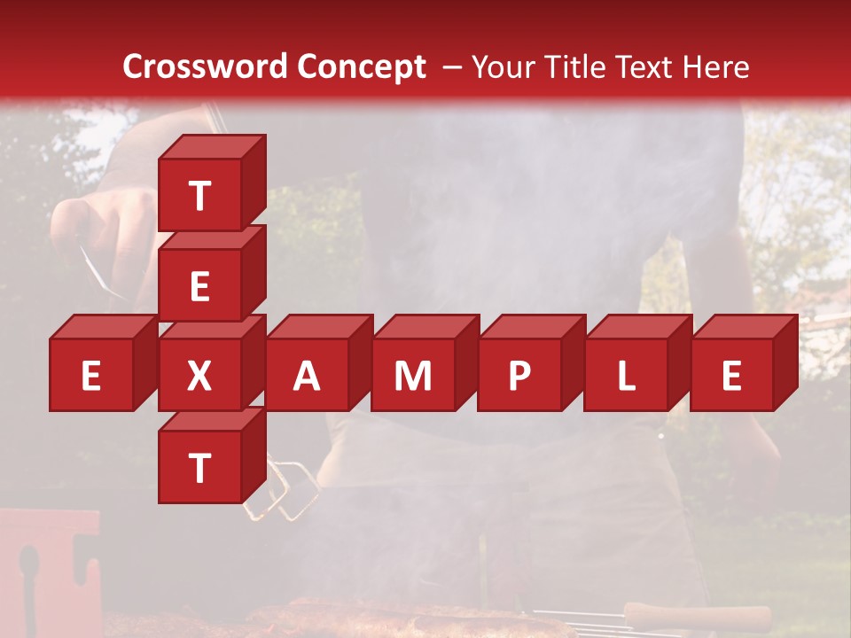 Juicy Outdoors Food PowerPoint Template