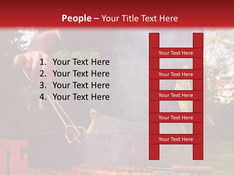 Juicy Outdoors Food PowerPoint Template