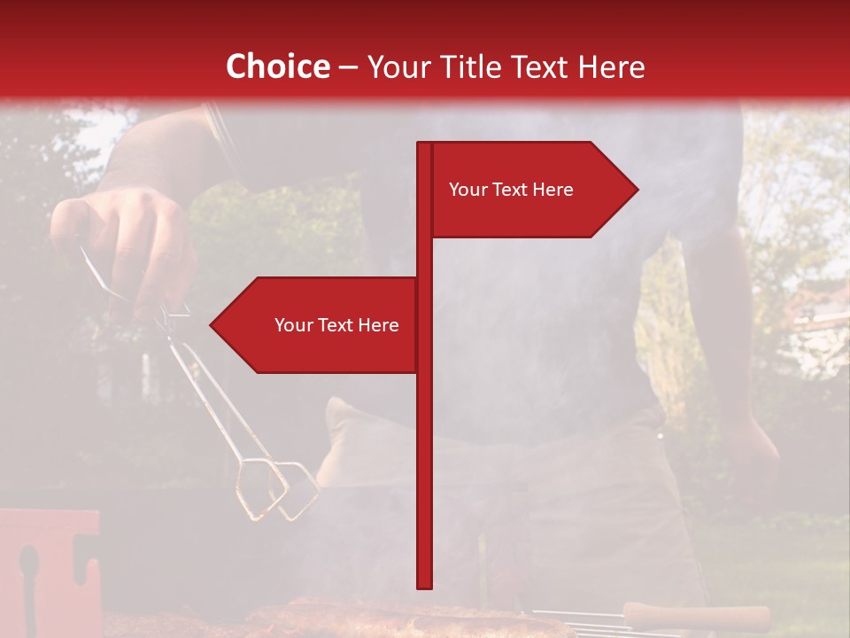 Juicy Outdoors Food PowerPoint Template