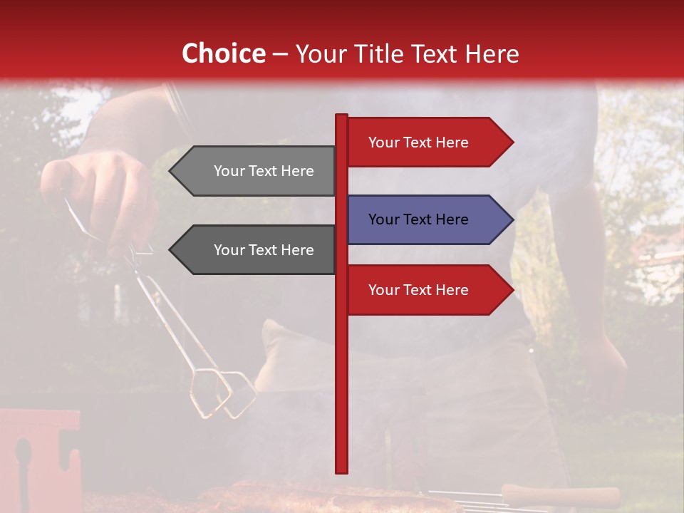 Juicy Outdoors Food PowerPoint Template