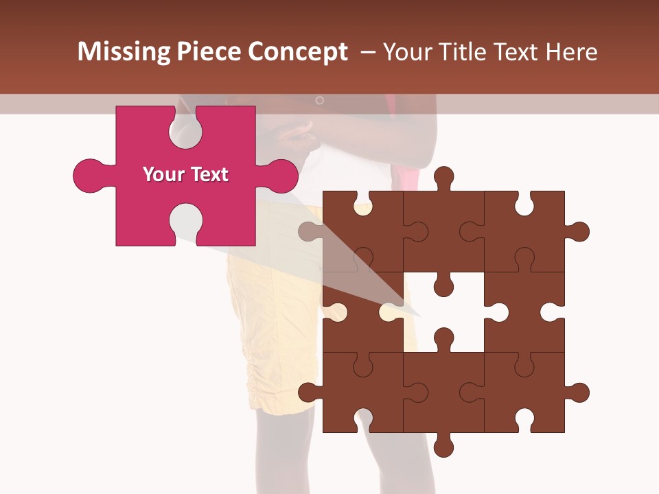 Female Colorful Black PowerPoint Template