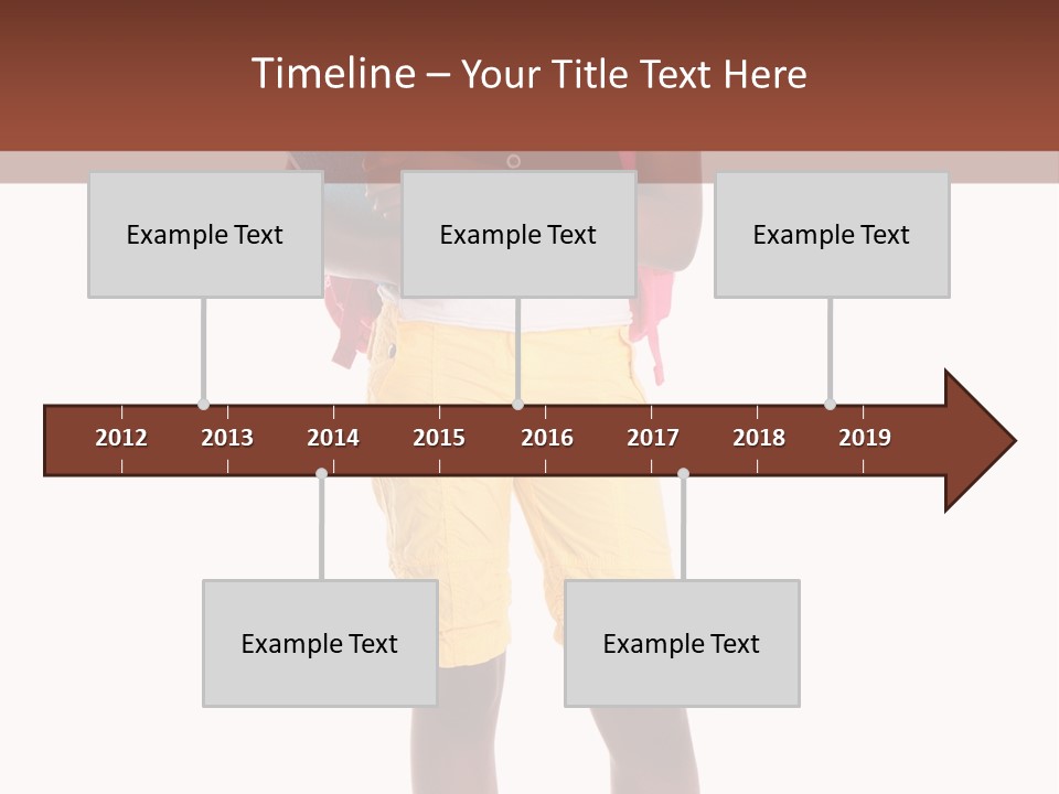 Female Colorful Black PowerPoint Template