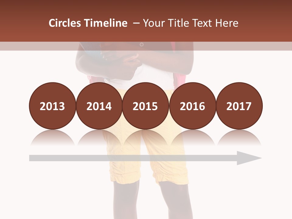 Female Colorful Black PowerPoint Template